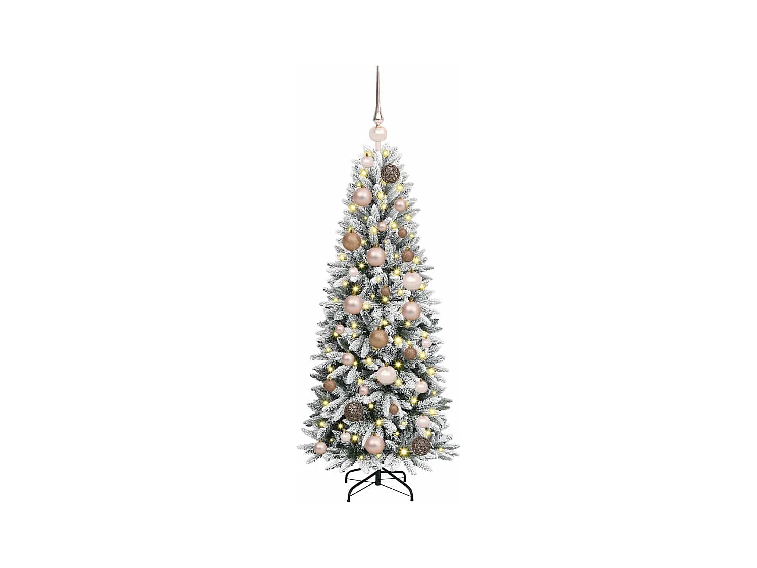 Árbol de Navidad artificial con 150 LED 53 x 53 x 120 cm