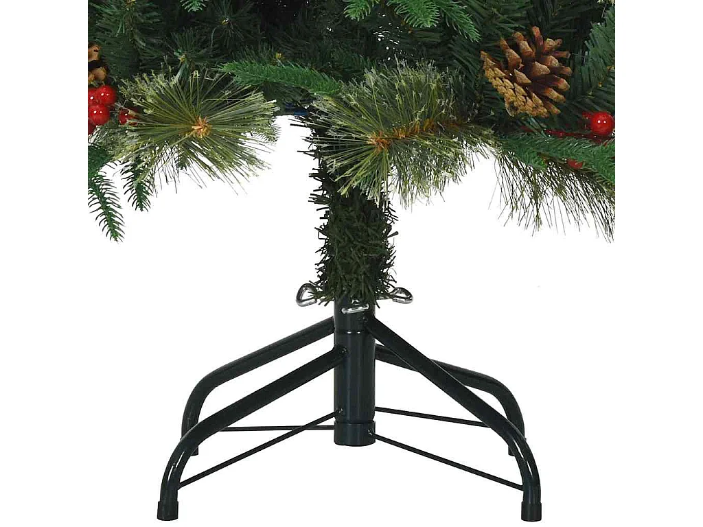 Sapin de Noël Artificiel à Branches Articulées Vert 150 cm