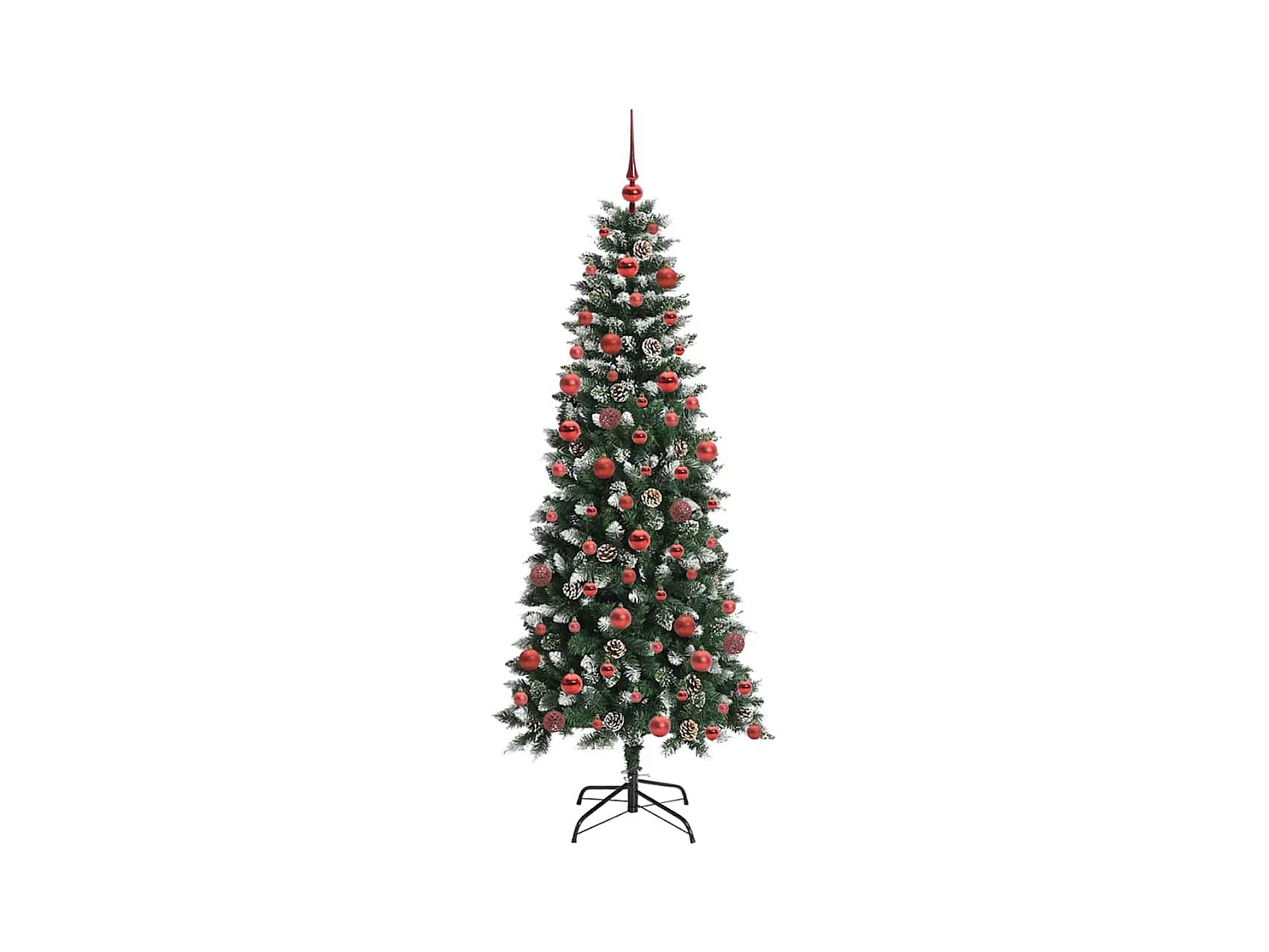 Sapin de Noël artificiel avec 300 LED Vert 76 x 76 x 180 cm