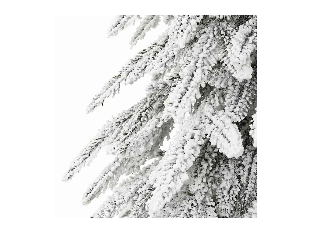 Árvore de Natal com 150 LEDs com suporte Branco 150 cm PE e Aço