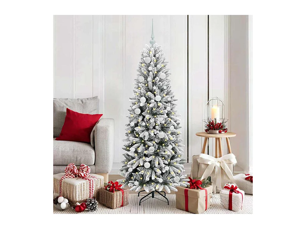 Árbol de Navidad artificial con 150 LED 63 x 63 x 150 cm