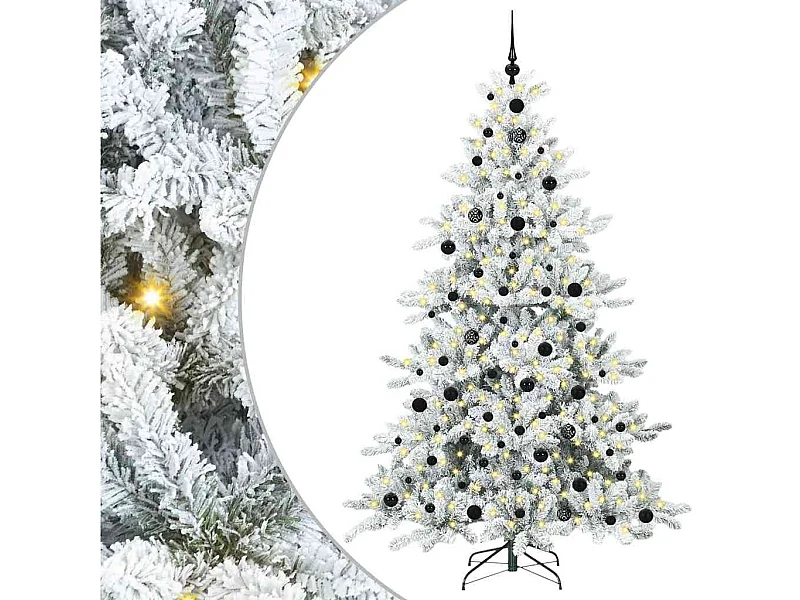 Sapin de Noël Artificiel à Branches Articulées 210 cm PVC