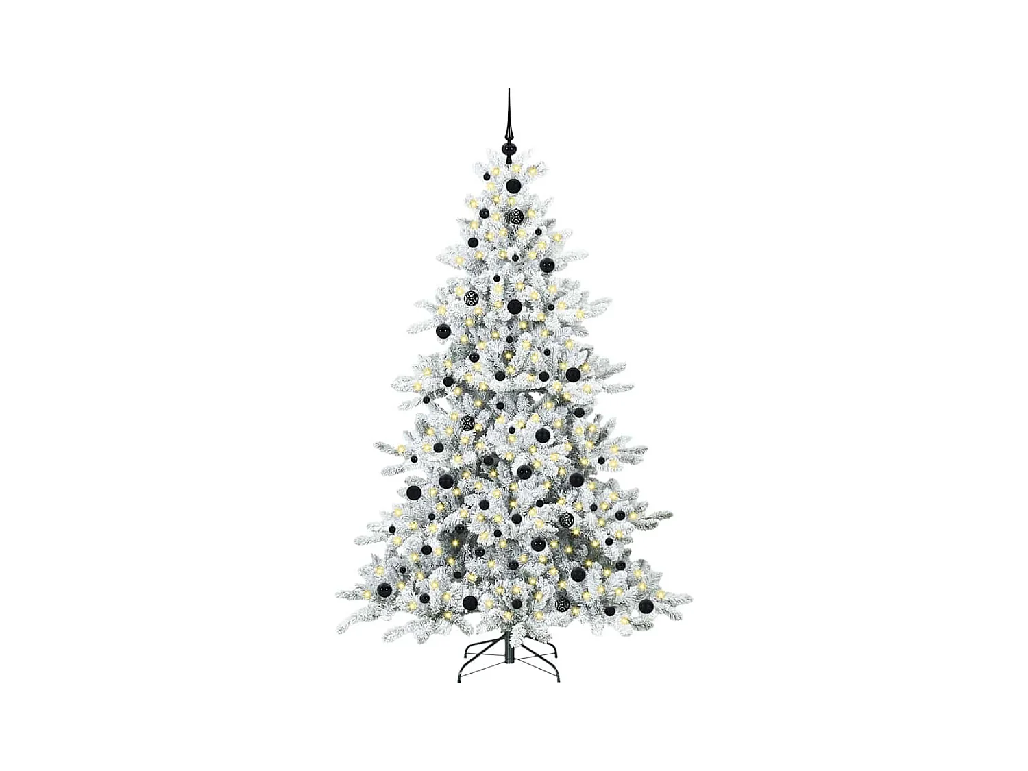 Sapin de Noël Artificiel à Branches Articulées 210 cm PVC