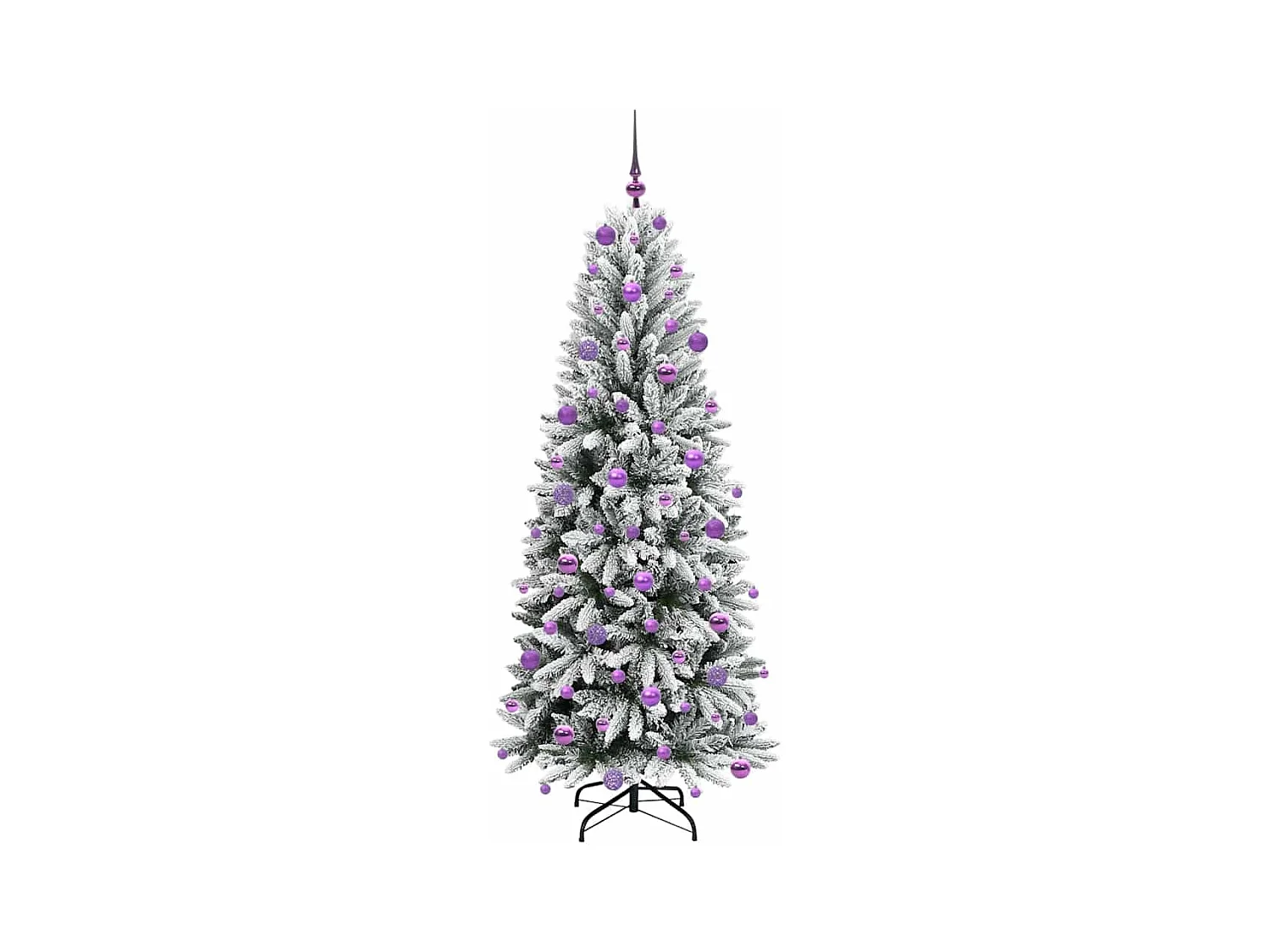Sapin de Noël artificiel avec 300 LED Blanc 73 x 73 x 180 cm
