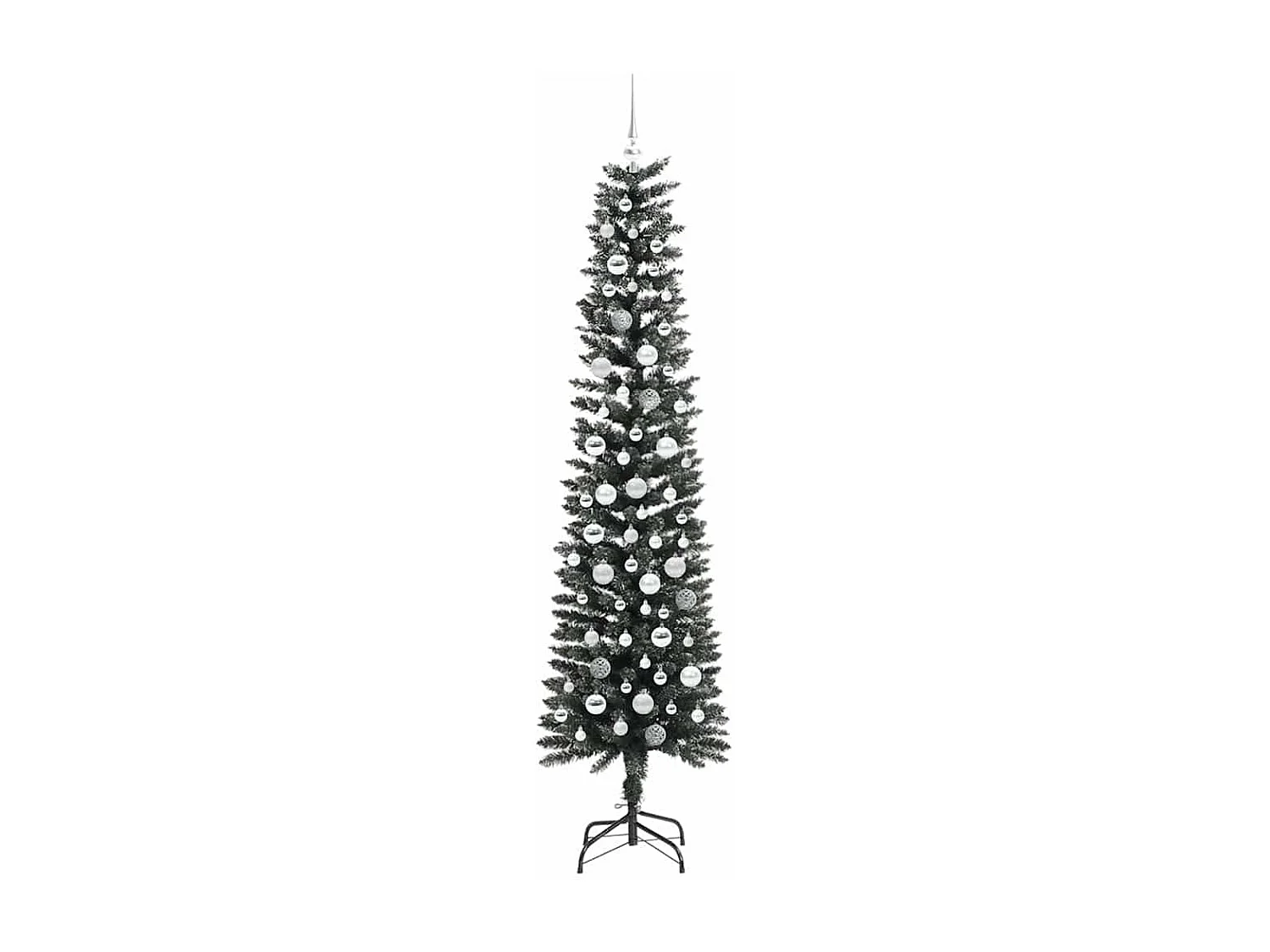 Árvore de Natal Artificial com 300 LEDs Verde 58 x 58 x 210 cm