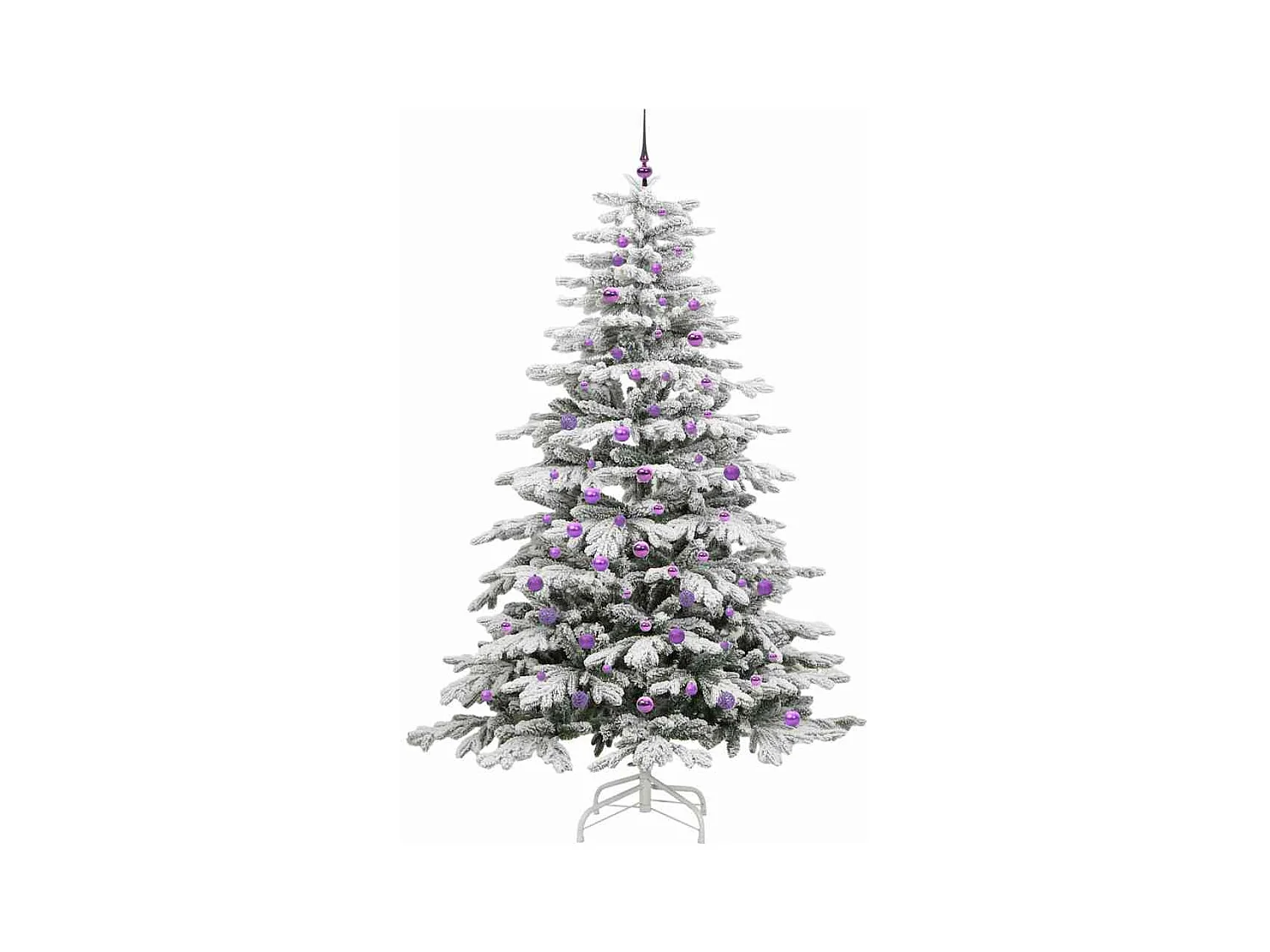 Árbol de Navidad artificial con ramas articuladas 240 cm