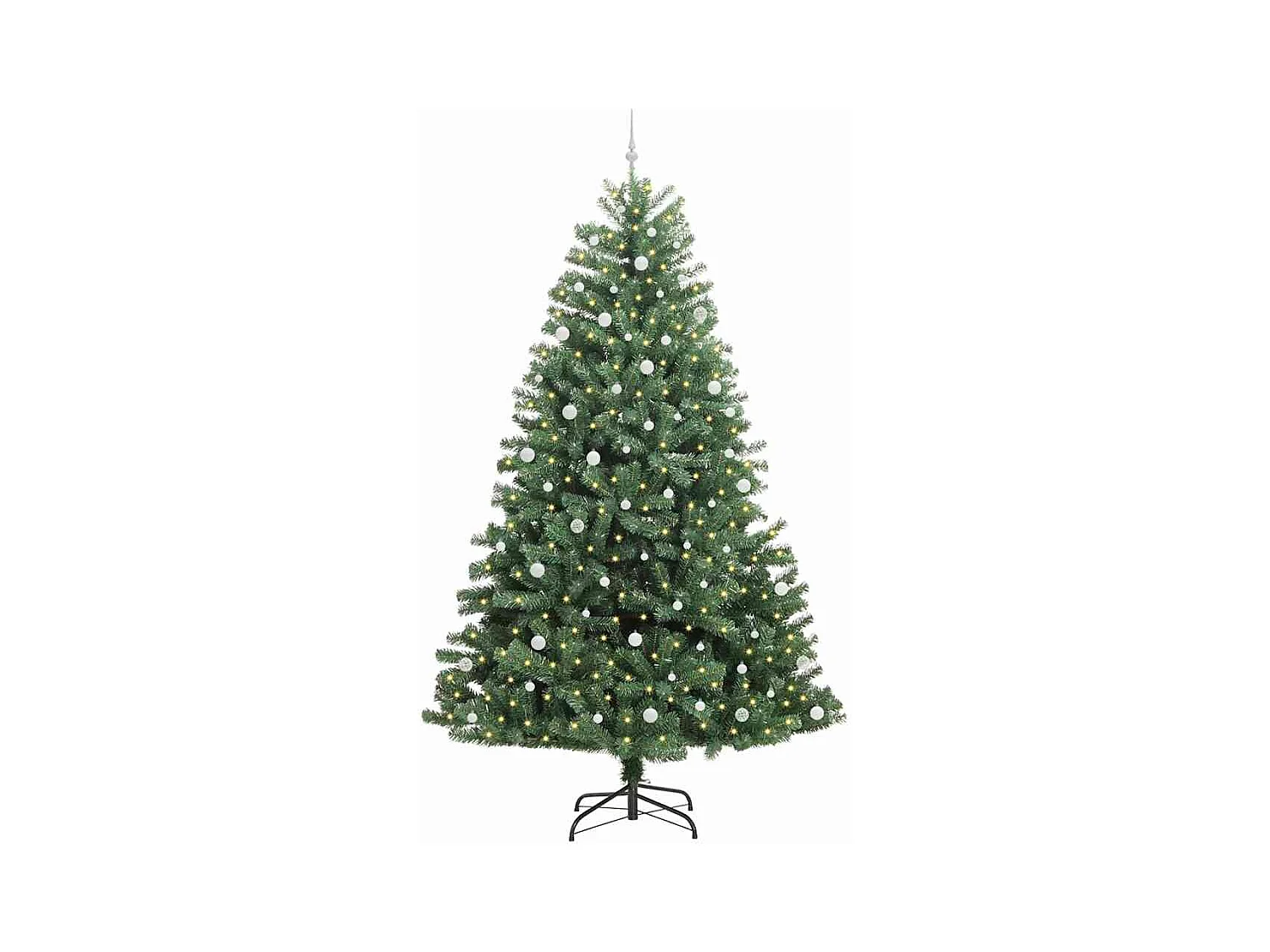 Sapin de Noël Artificiel à Branches Articulées Vert 270 cm