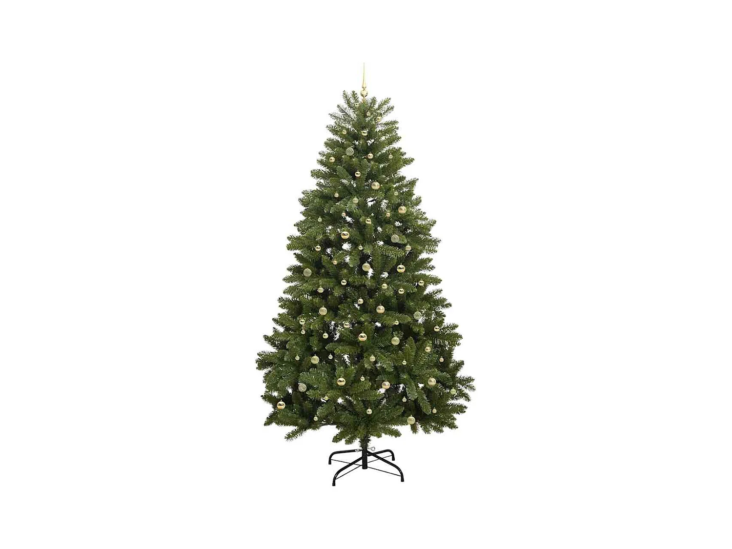 Sapin de Noël artificiel Vert 300 cm PVC et métal