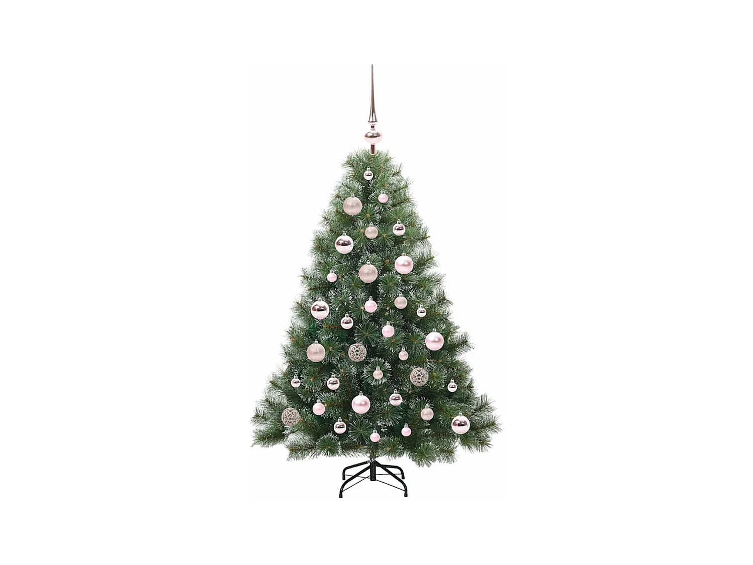 Árbol de Navidad artificial con 150 LED Verde 120 cm PE y PVC