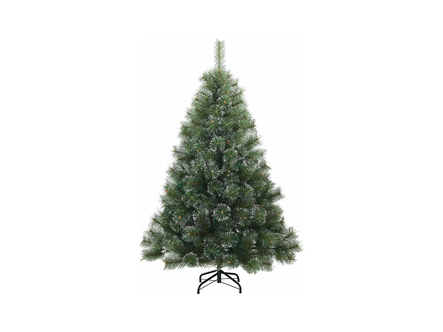 Árbol de Navidad artificial con 150 LED Verde 120 cm PE y PVC
