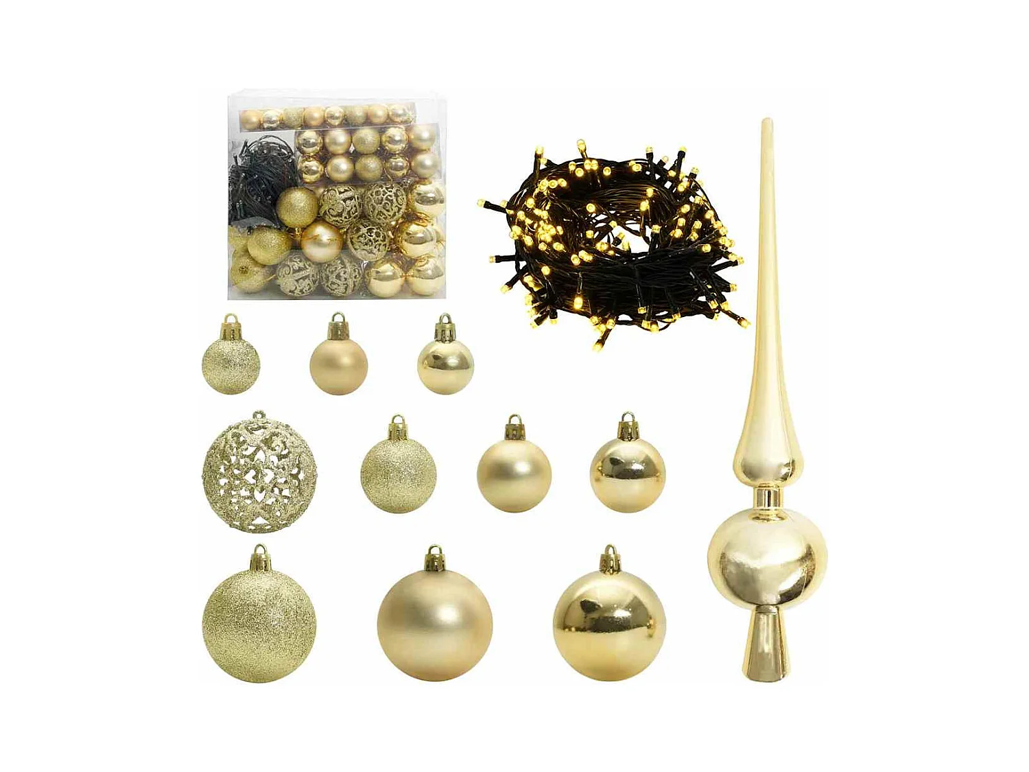 Sapin de Noël artificiel Vert 129,5 x 129,5 x 240 cm