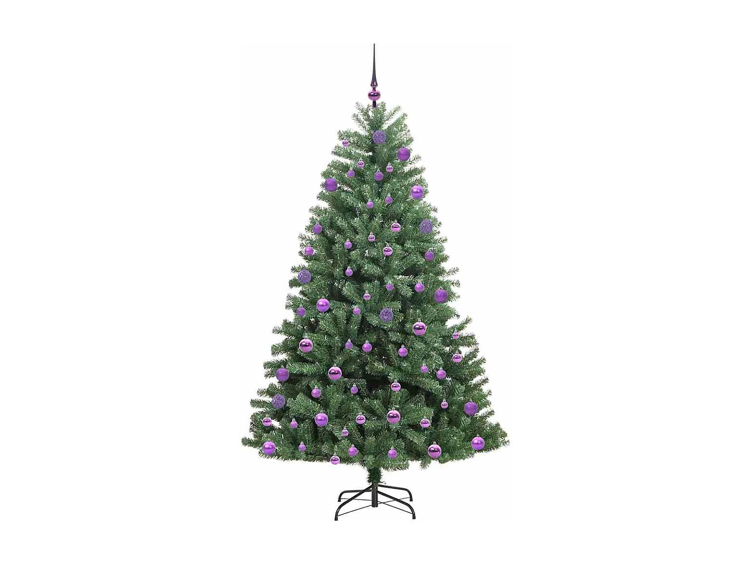 Sapin de Noël Artificiel à Branches Articulées Vert 210 cm