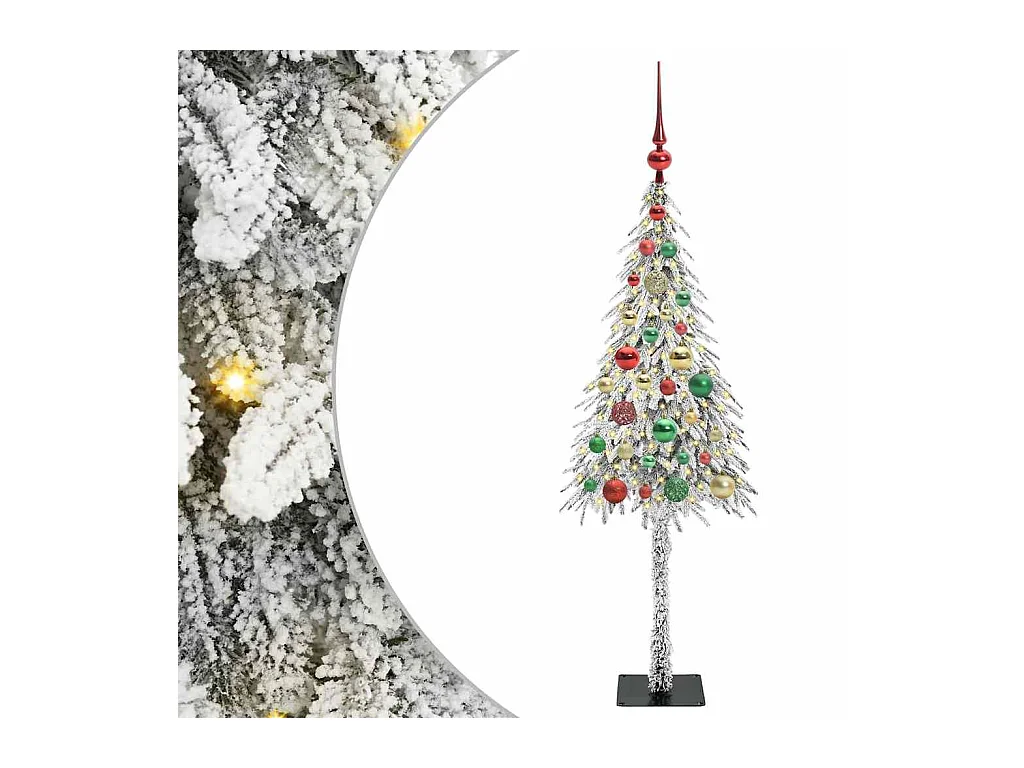 Árbol de Navidad con 150 LED con soporte 120 cm PE y Acero