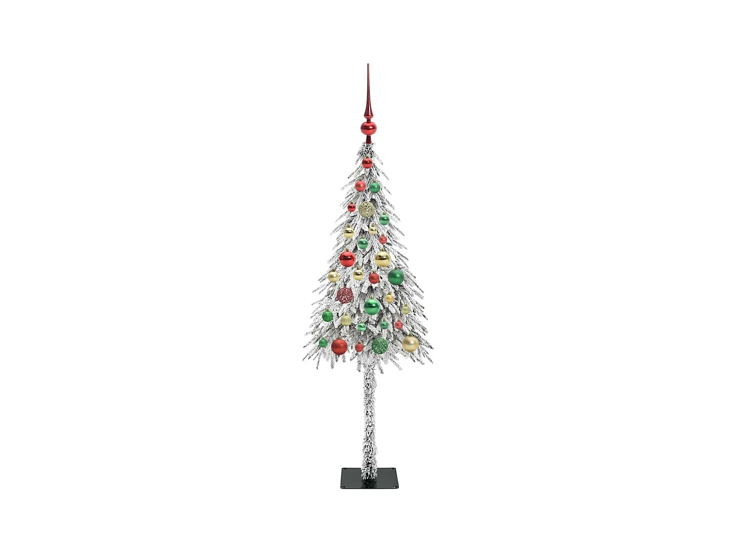 Árbol de Navidad con 150 LED con soporte 120 cm PE y Acero