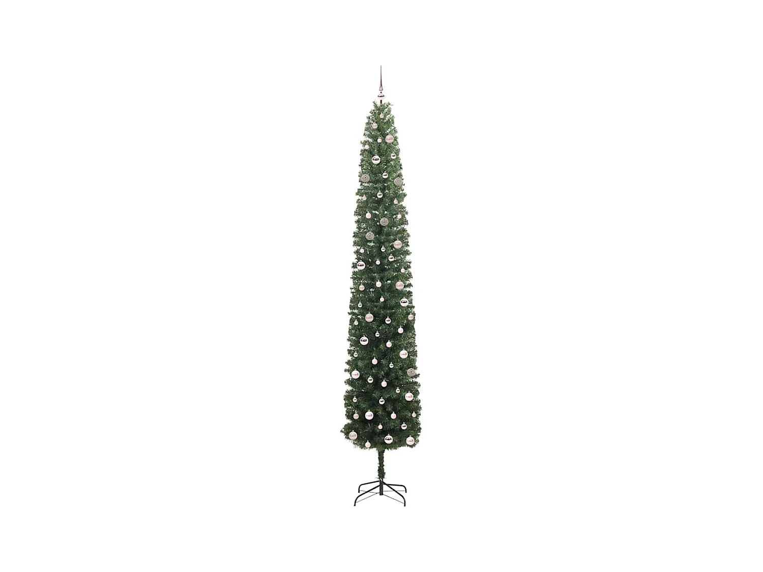 Árvore de Natal Artificial Verde 300 cm PVC e Aço e Plástico