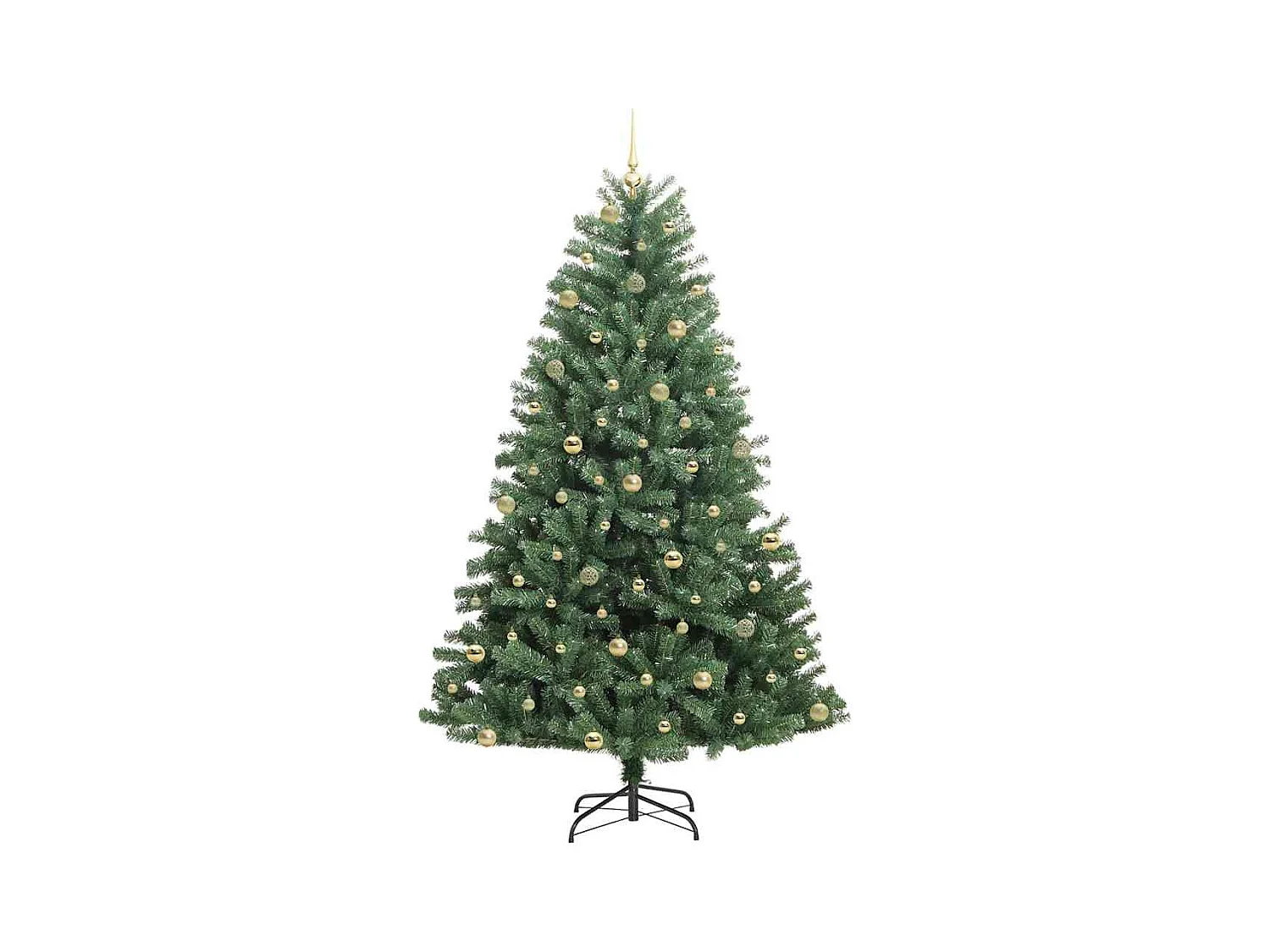 Sapin de Noël Artificiel à Branches Articulées Vert 240 cm