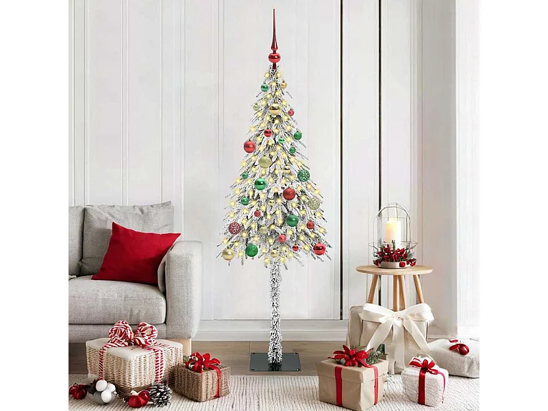Árbol de Navidad con 150 LED con soporte 150 cm PE y Acero
