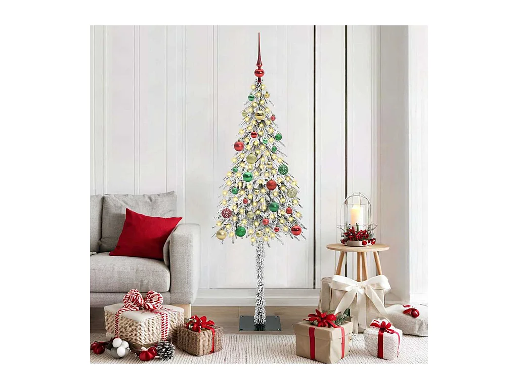 Árbol de Navidad con 150 LED con soporte 150 cm PE y Acero