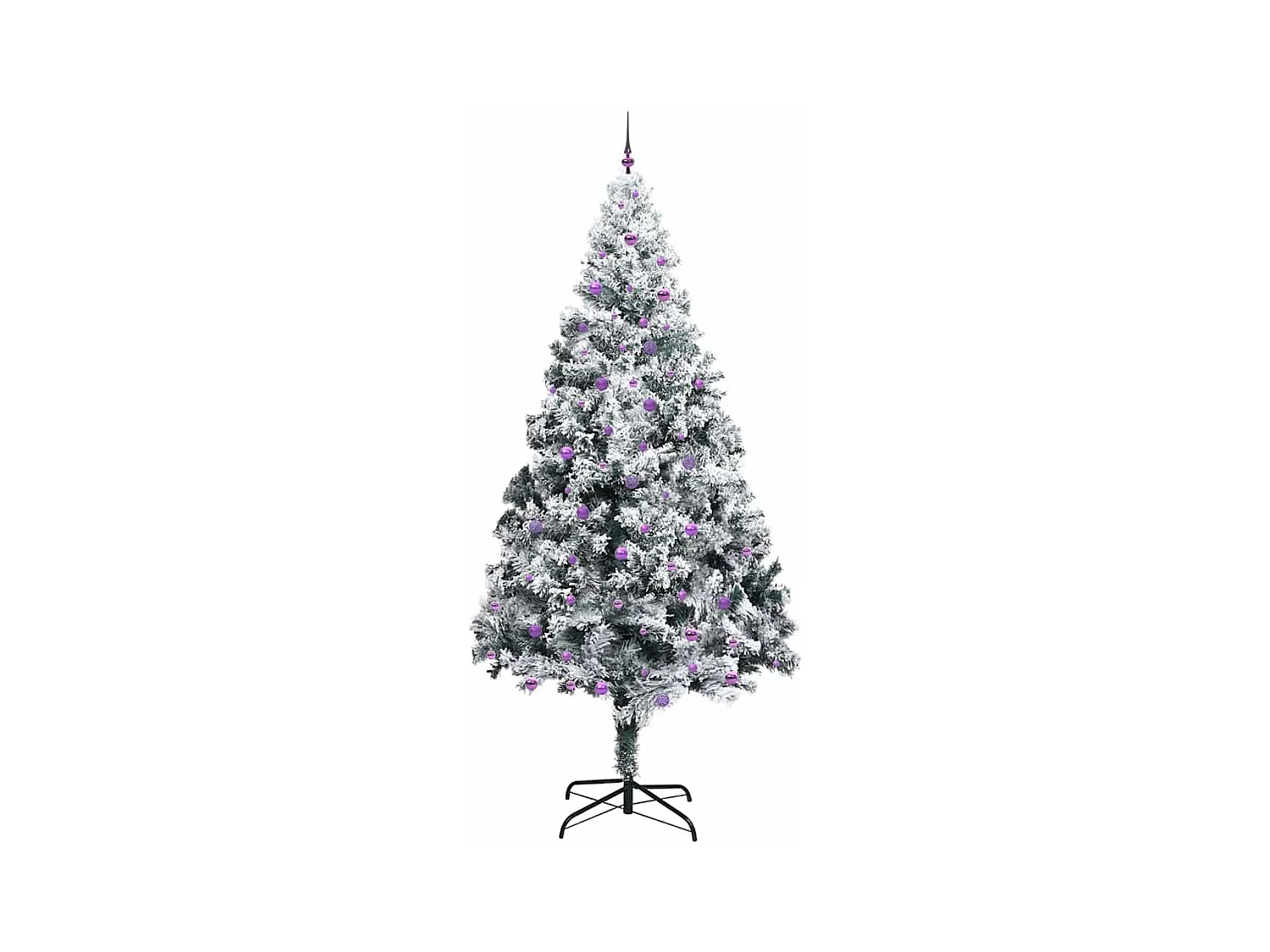 Sapin de Noël Blanc 300 cm PVC