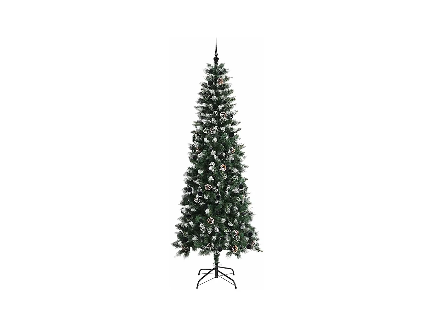 Sapin de Noël artificiel avec 300 LED Vert 96 x 96 x 240 cm