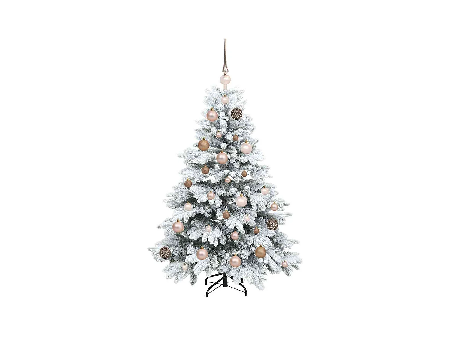 Árbol de Navidad artificial con 150 LED Verde 120 cm PE y PVC