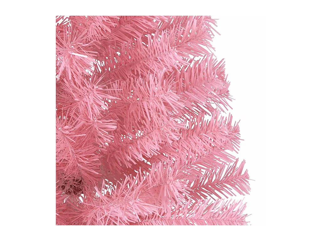 Árvore de Natal Artificial Pré-iluminada Rosa 180 cm PVC