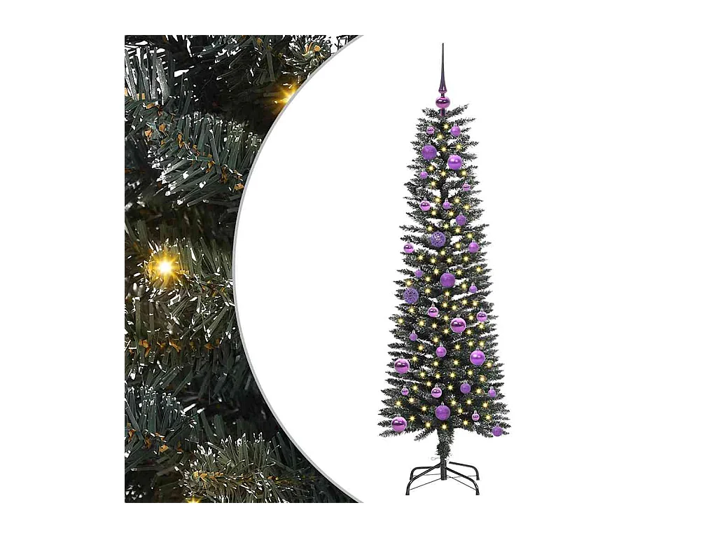 Árvore de Natal Artificial com 150 LEDs Verde 43 x 43 x 150 cm