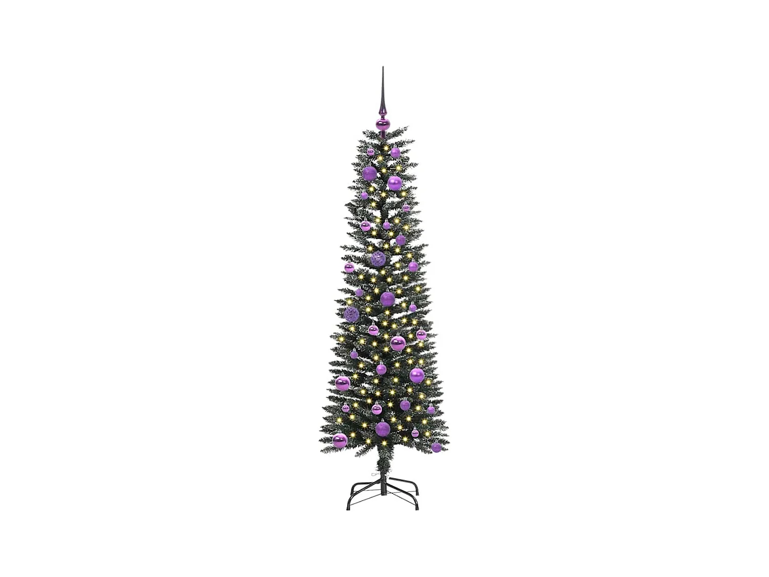 Árvore de Natal Artificial com 150 LEDs Verde 43 x 43 x 150 cm
