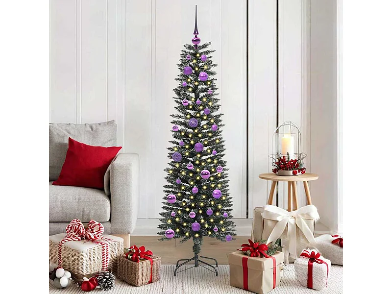 Árbol de Navidad artificial con 150 LED Verde 43 x 43 x 150 cm