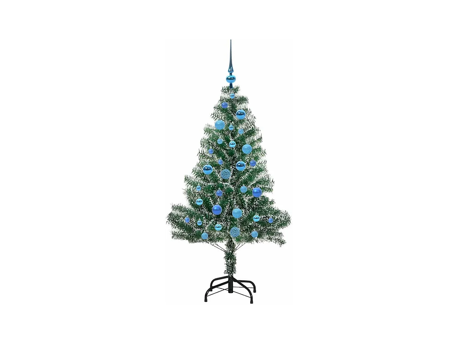 Arbre de Noël artificiel floconné de neige avec lumière LED