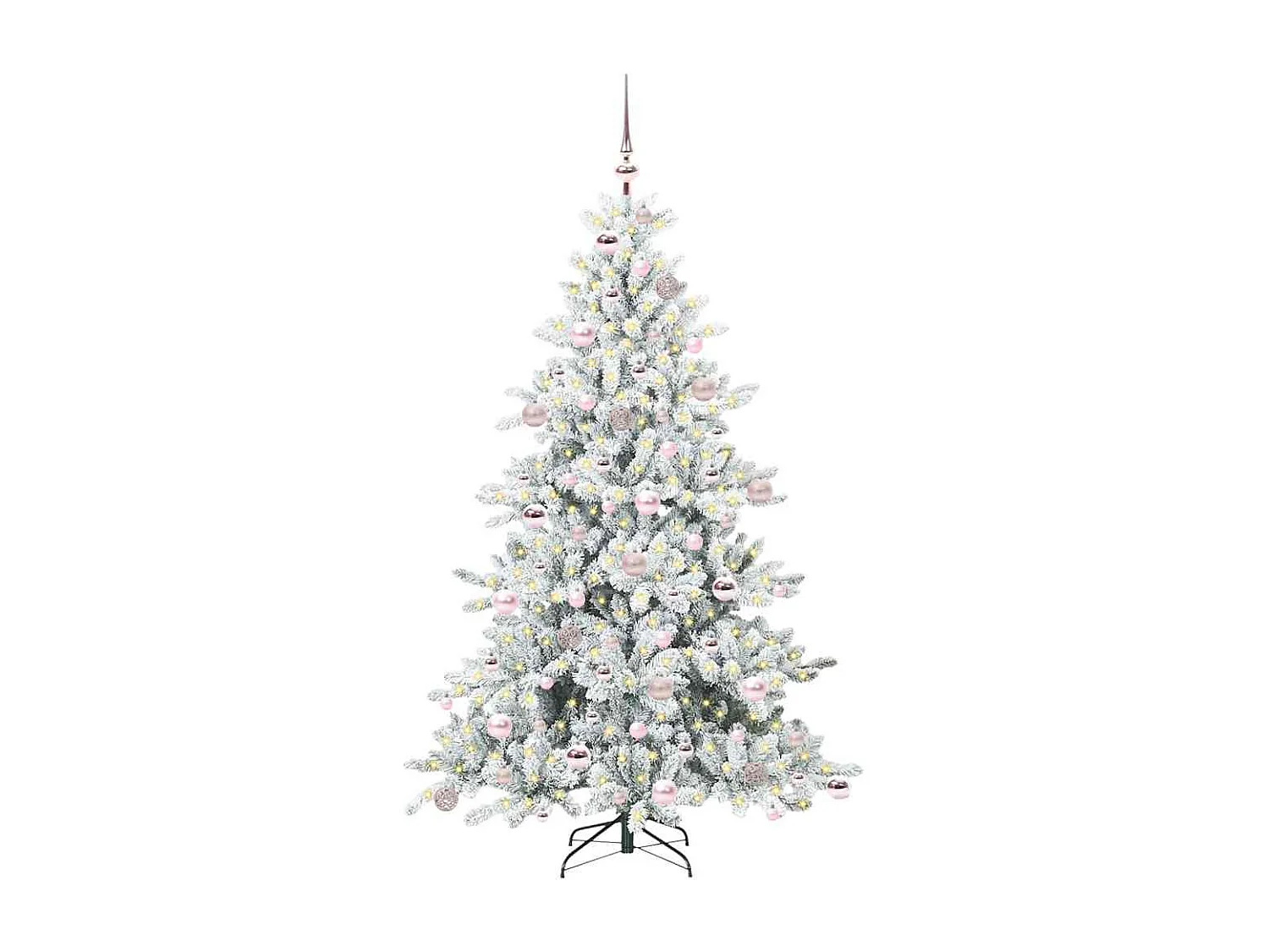 Sapin de Noël Artificiel à Branches Articulées 180 cm PVC