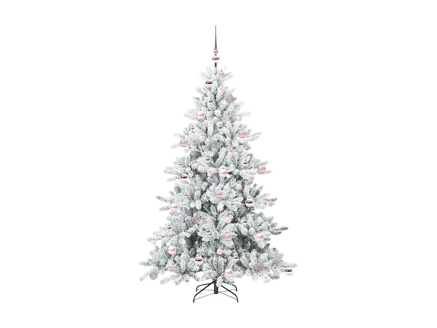 Sapin de Noël Artificiel à Branches Articulées 180 cm PVC