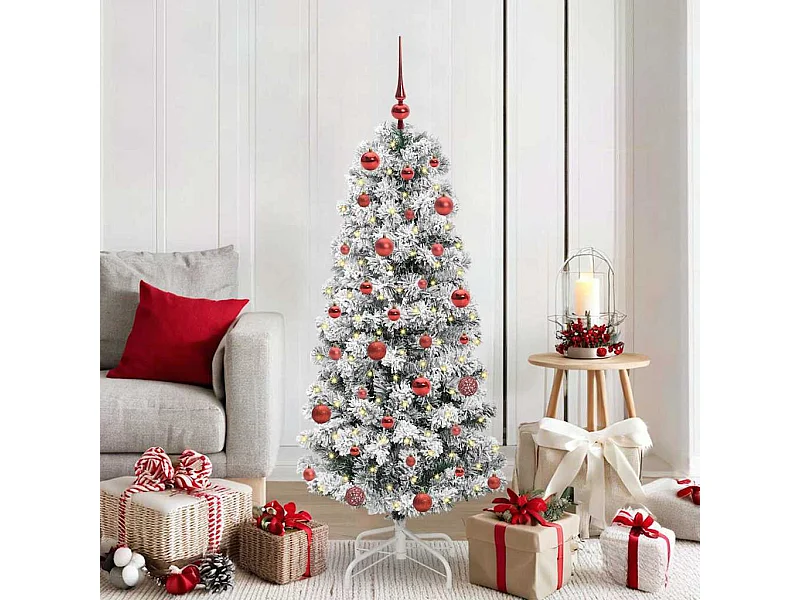 Árbol de Navidad artificial con ramas articuladas 150 cm PVC