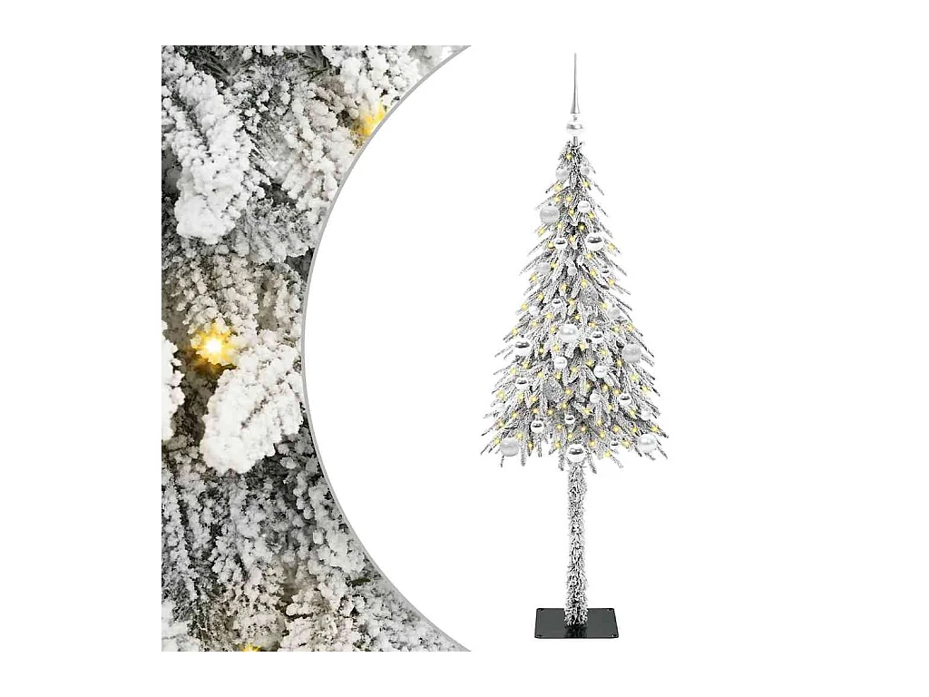 Árbol de Navidad con 150 LED con soporte 150 cm PE y Acero