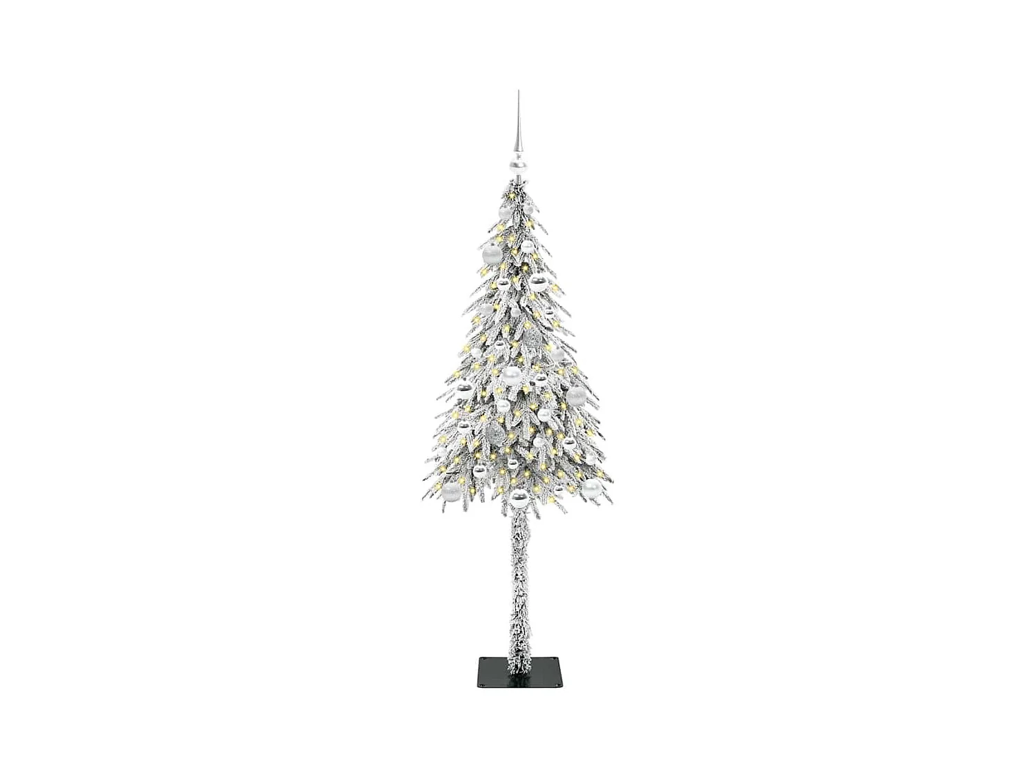 Árbol de Navidad con 150 LED con soporte 150 cm PE y Acero
