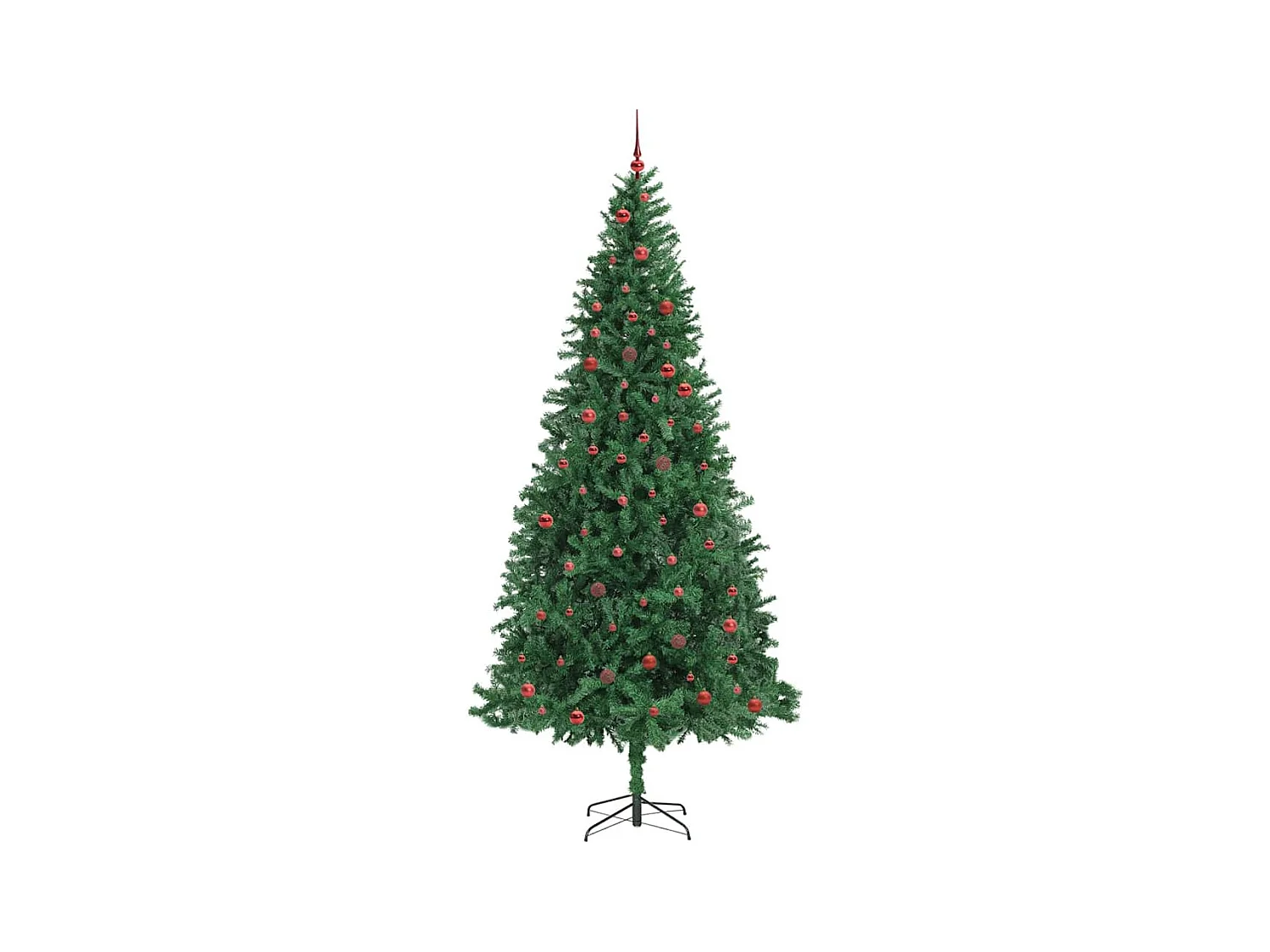Árbol de Navidad artificial Verde 300 cm PVC y Metal y Plástico
