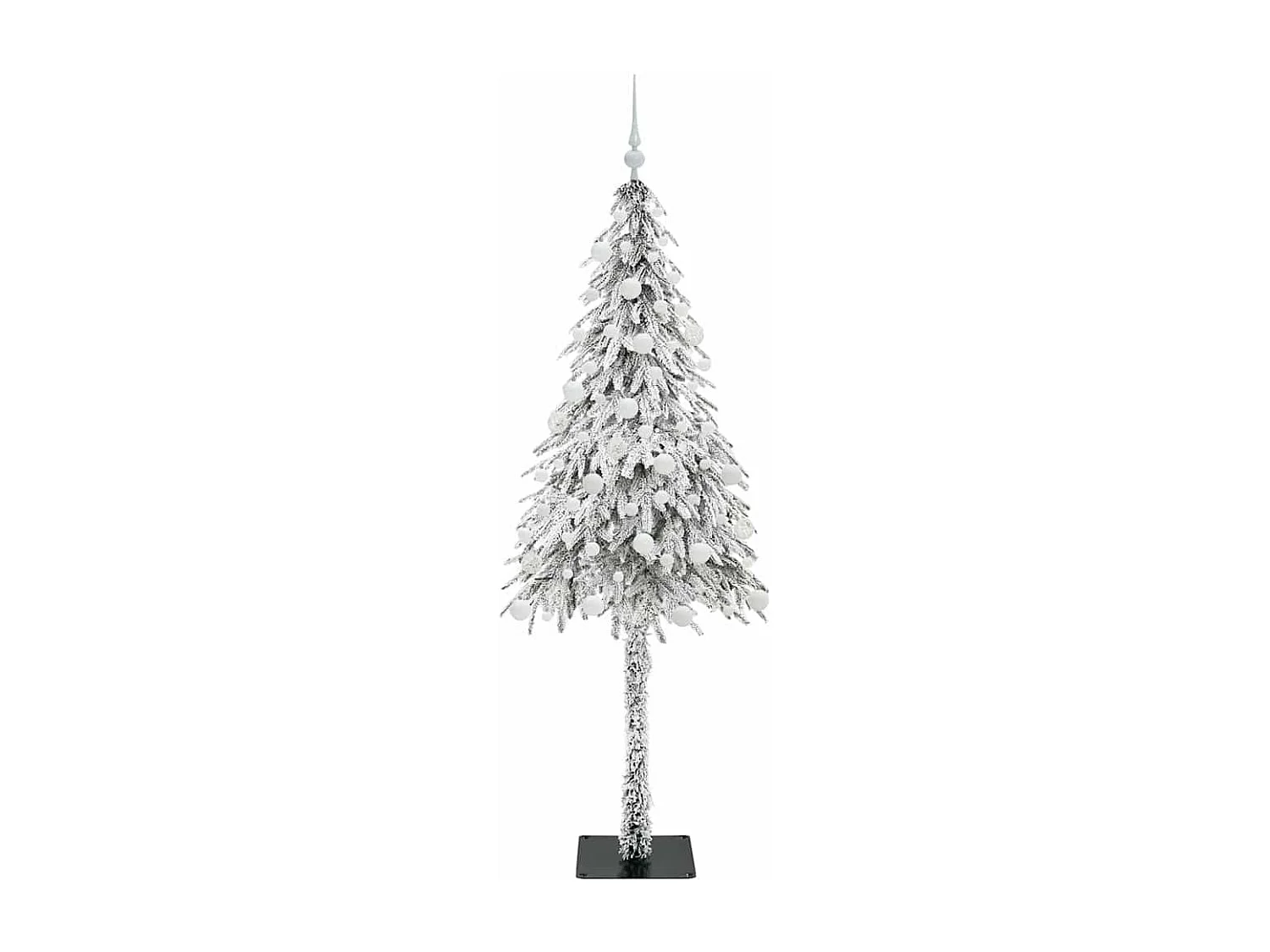 Sapin de Noël avec 300 LED Blanc 180 cm PE et Acier
