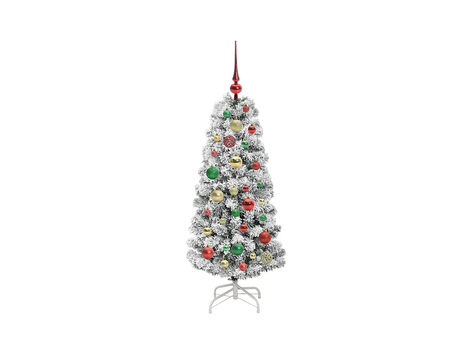 Árbol de Navidad artificial con ramas articuladas 120 cm PVC