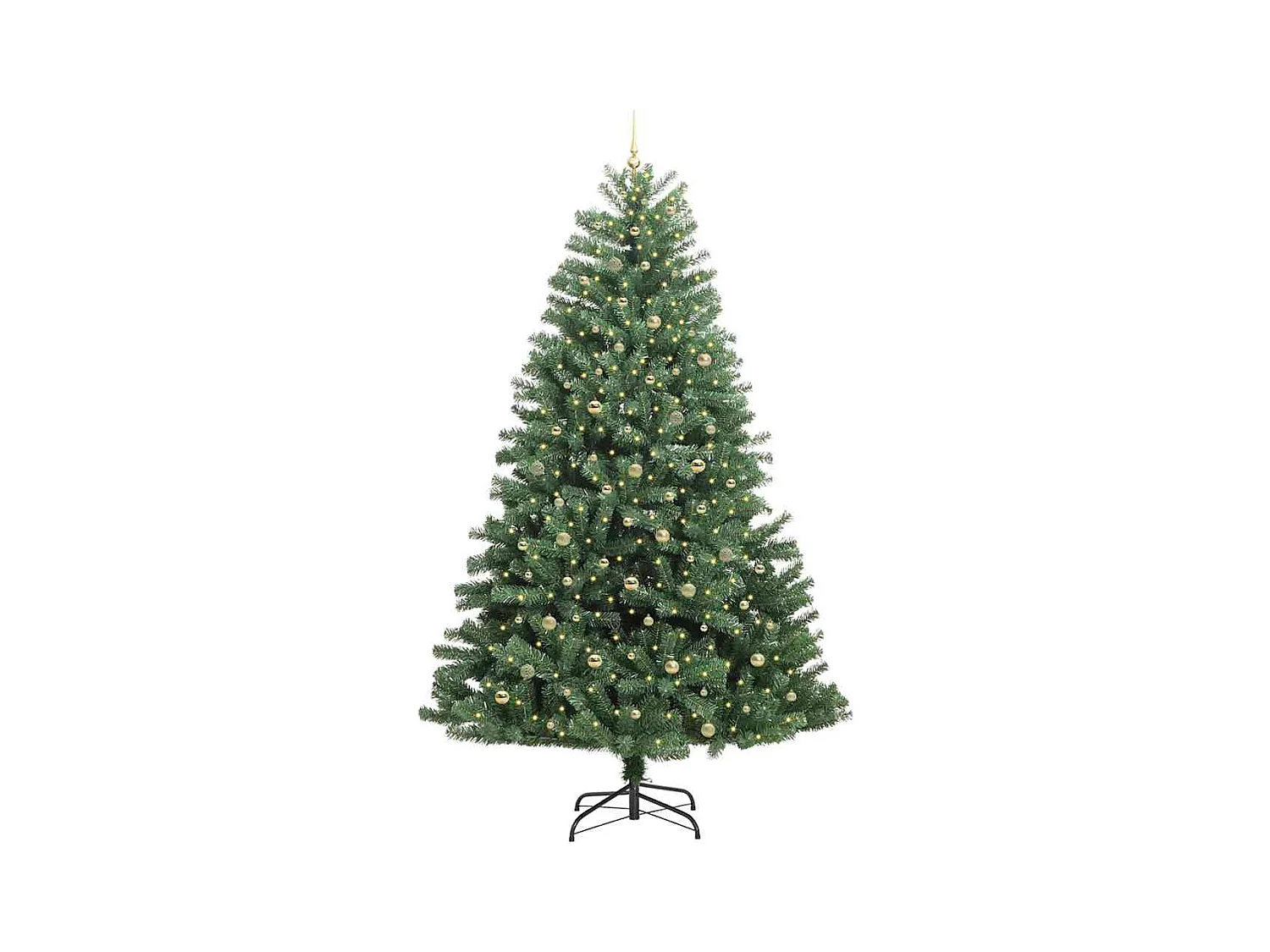 Sapin de Noël Artificiel à Branches Articulées Vert 300 cm