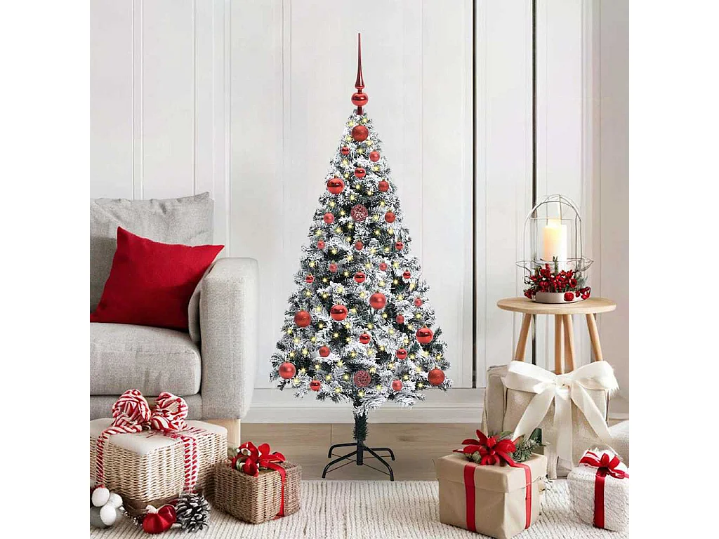 Sapin de Noël artificiel Vert 120 cm PVC, Acier et Plastique