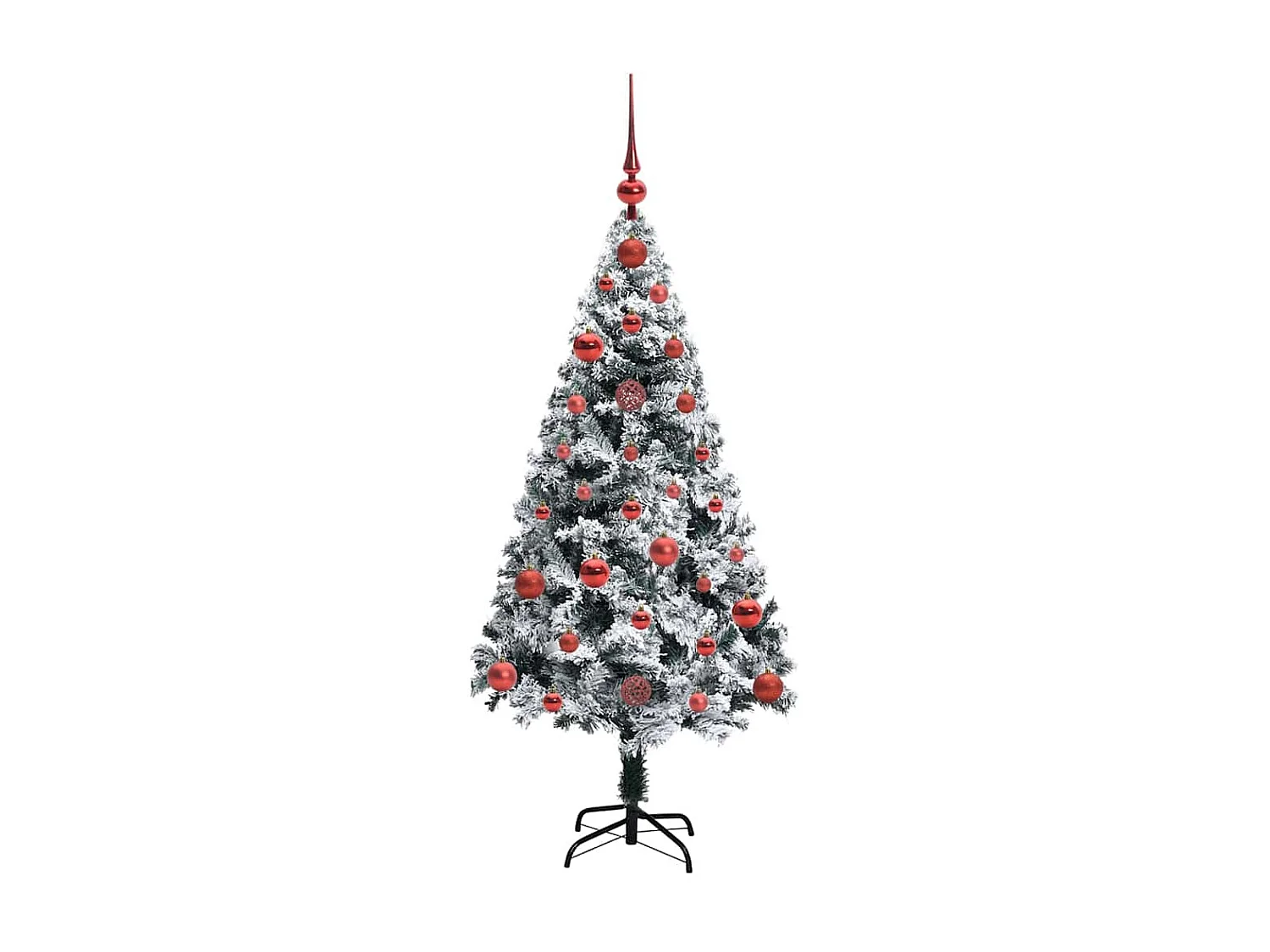 Sapin de Noël artificiel Vert 120 cm PVC, Acier et Plastique