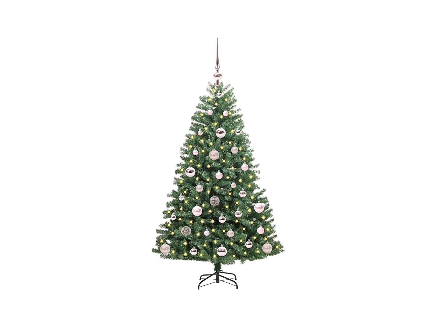 Sapin de Noël Artificiel à Branches Articulées Vert 120 cm
