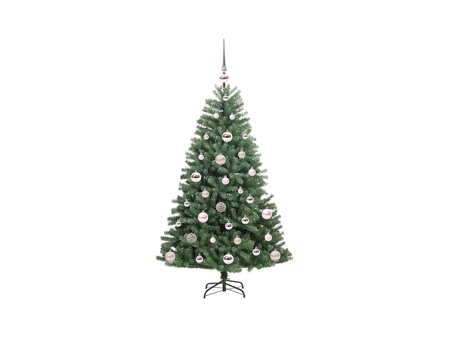 Sapin de Noël Artificiel à Branches Articulées Vert 120 cm