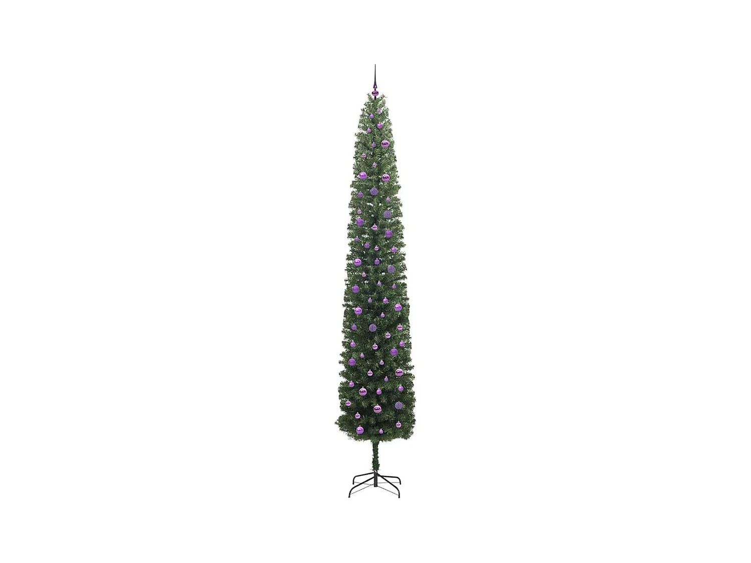 Sapin de Noël artificiel Vert 300 cm PVC et acier et plastique