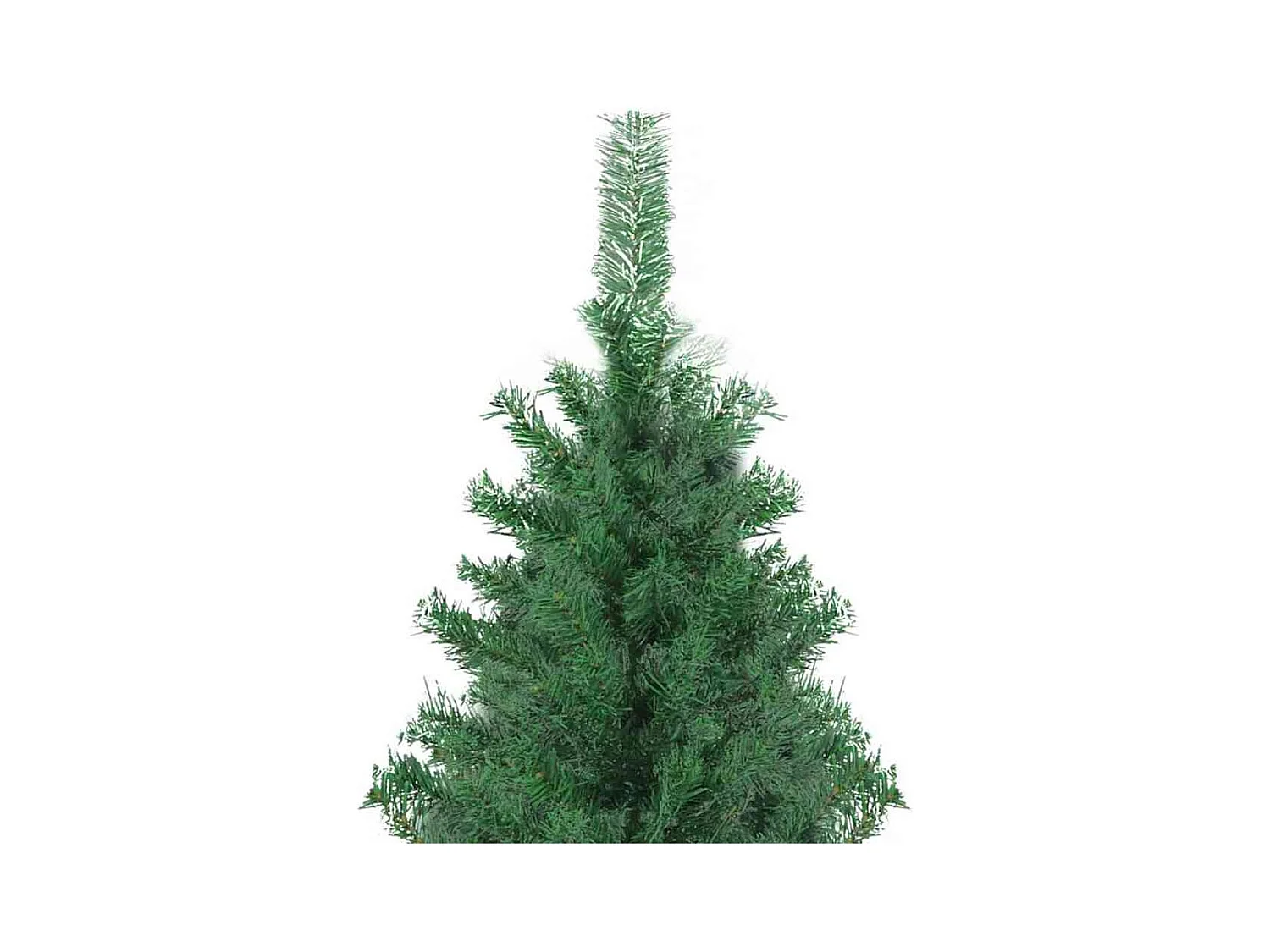 Kunstkerstboom met decoratieve touwlichten Groen 400 cm PVC