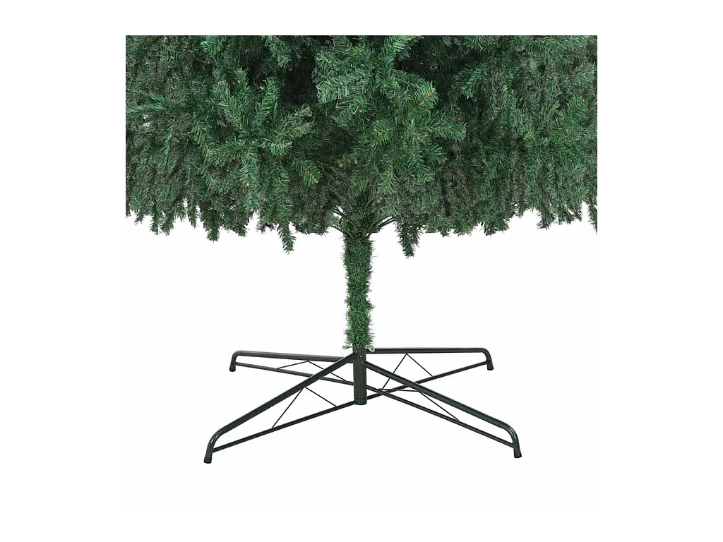 Kunstkerstboom met decoratieve touwlichten Groen 400 cm PVC