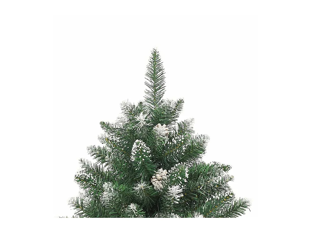 Sapin de Noël artificiel avec 300 LED Vert 126 x 126 x 180 cm