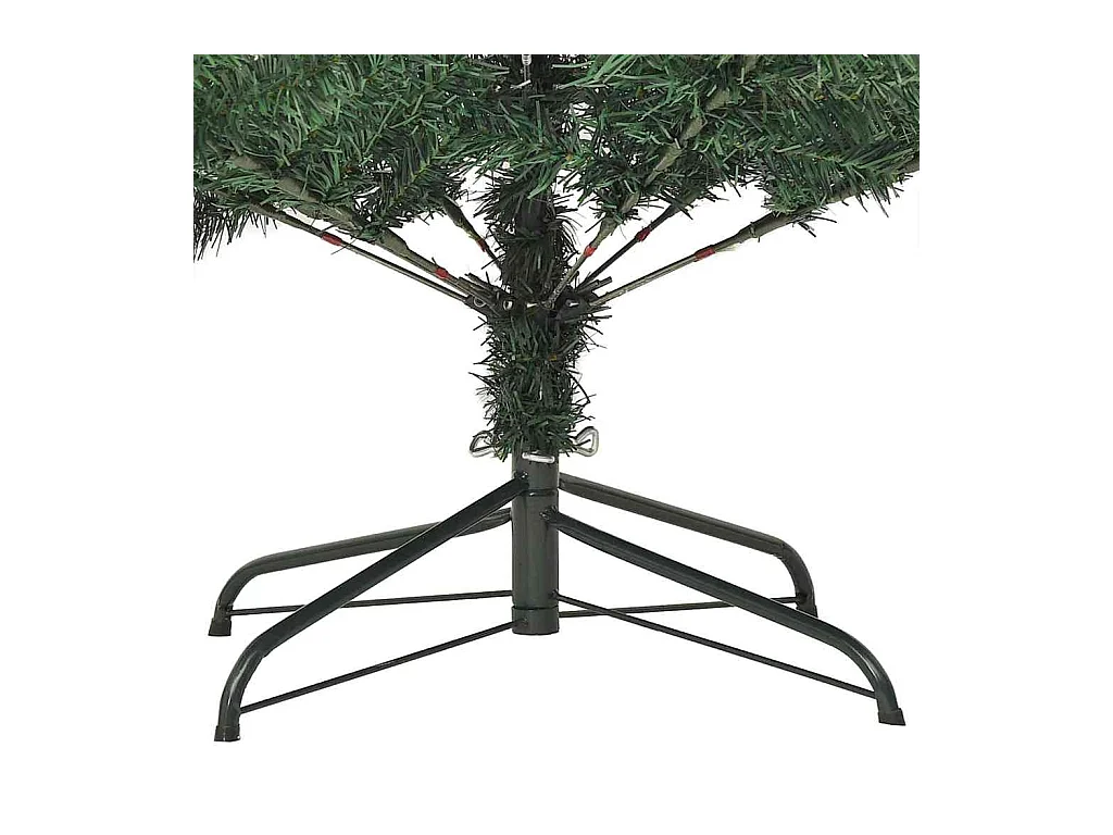 Sapin de Noël artificiel avec 300 LED Vert 126 x 126 x 180 cm