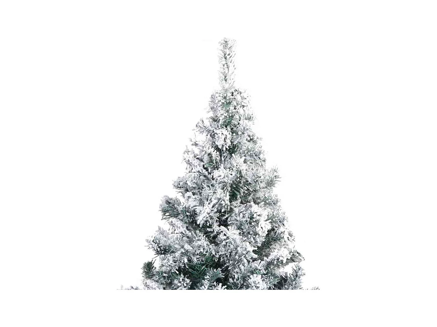 Árbol de Navidad artificial Verde 180 cm PVC y Acero y Plástico