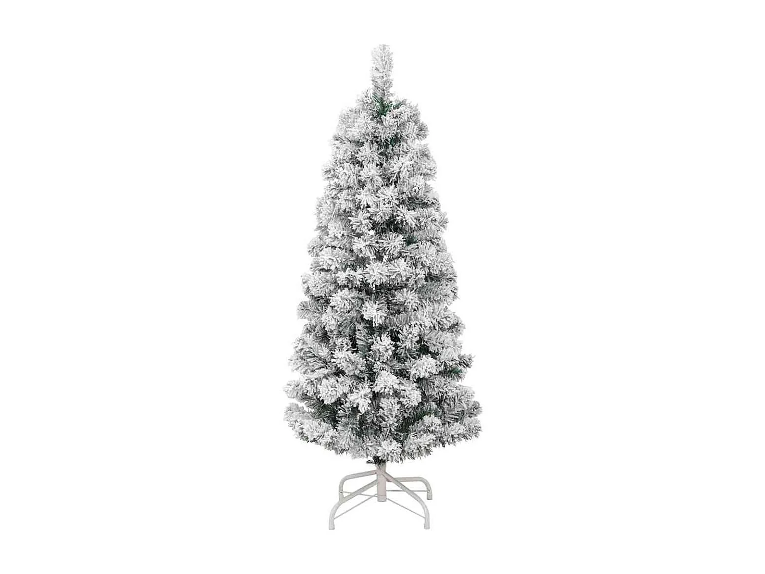 Kunstmatig Gelen Kerstboom met LED -striplichten 120 cm PVC